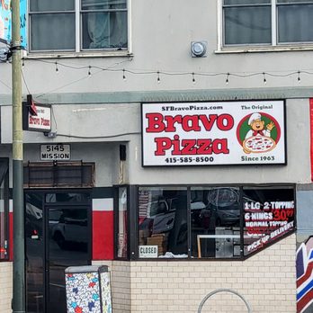 Bravo Pizza - Storefront - Pizza Near Me - San Francisco, California Bravo Pizza - Storefront - Pizza Near Me - San Francisco, California