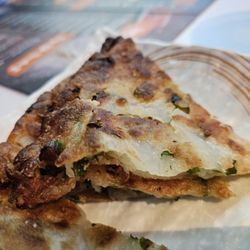 Juicy Dumplings - Always get these scallions pancakes!!