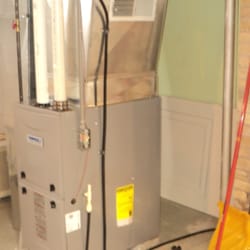 Baumann Larry Plumbing & Heating - Our new furnace installed by Larry Baumann Plumbing & Heating.