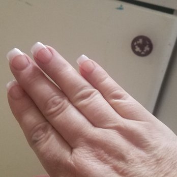 US Nails 2 - Hard to tell in this picture but the tips really shine - Nail Salons Near Me - Vancouver, Washington US Nails 2 - Hard to tell in this picture but the tips really shine - Nail Salons Near Me - Vancouver, Washington