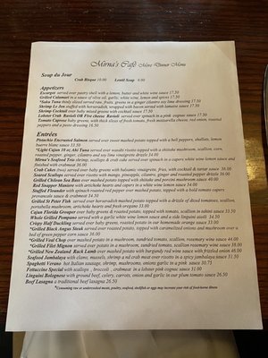 Menu photo 5 Mirna's Cafe Blue Bell, PA