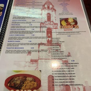 Candiles Mexican Restaurant - a menu for combo - Mexican Near Me - Augusta, Kansas Candiles Mexican Restaurant - a menu for combo - Mexican Near Me - Augusta, Kansas