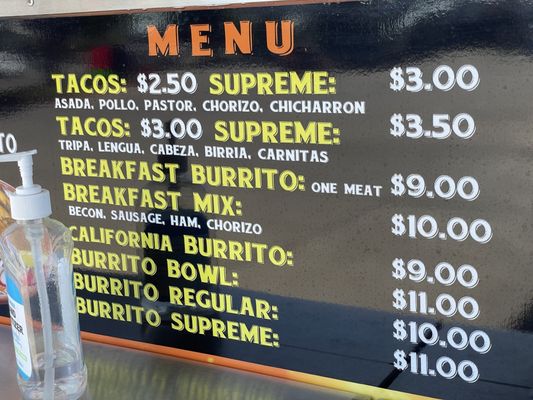 Menu photo 1 Penas Taqueria Lodi, CA Menu photo 1 Penas Taqueria Lodi, CA