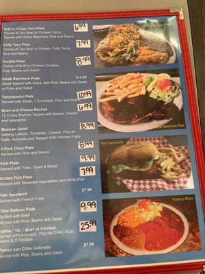 Menu photo 1 Lil Jonnys Taco House San Antonio, TX