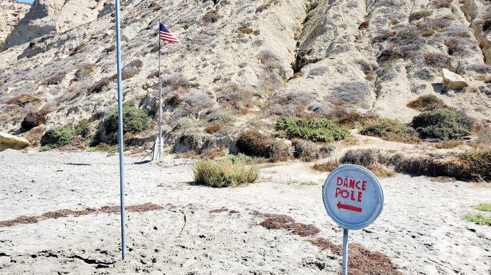 Social spots from Black's Beach