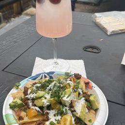 Made nachos for dinner with the delish taco meat