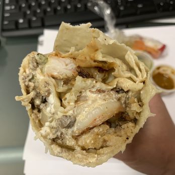 Chile Bravo Grill - Steak and shrimp burrito is smackin! - Food Trucks Near Me - Oakland, California