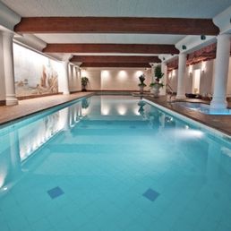 The indoor pool