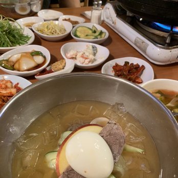 Cho Sun Ok Restaurant - Mul Naeng Myeon with BBQ - Korean Near Me - Chicago, Illinois