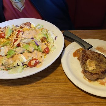 Denny's - Cobb / garlic peppercorn steak ala carte. - American Near Me - Resaca, Georgia