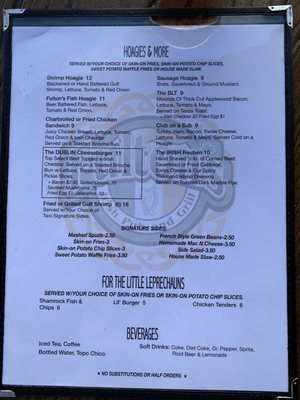 Menu photo 8 Fulton’s Irish Pub & Grill Fulton, TX