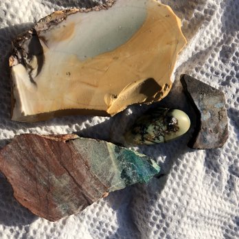 Rare Rock Shop - Some pieces We walked away with, this is my kind of stone - Jewelry Near Me - La Verkin, Utah