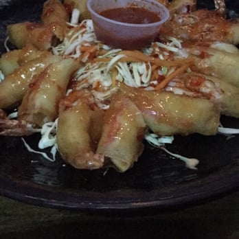 Dansungsa - Shrimp, cream cheese, crab egg rolls. - Bars Near Me - Dallas, Texas Dansungsa - Shrimp, cream cheese, crab egg rolls. - Bars Near Me - Dallas, Texas