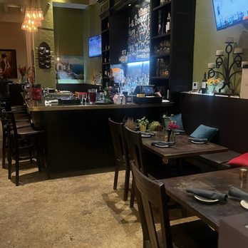 Catalan - View from the bar towards the entry - Mediterranean Near Me - Rancho Mirage, California