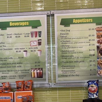 Arepa’s - latest menu (10/04/2022) - Colombian Near Me - Redondo Beach, California