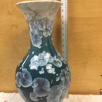 Uwharrie Crystalline Pottery - Beautiful Crystalline Vase - Home Decor Near Me - Seagrove, North Carolina Uwharrie Crystalline Pottery - Beautiful Crystalline Vase - Home Decor Near Me - Seagrove, North Carolina