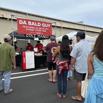 Da Bald Guy - The first 1/10 of the line - Food Trucks Near Me - Kahuku, Hawaii