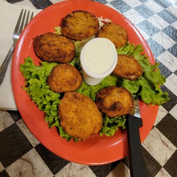 Rivertowne BBQ - Fried green tomatoes - Barbeque Near Me - Ozark, Arkansas Rivertowne BBQ - Fried green tomatoes - Barbeque Near Me - Ozark, Arkansas