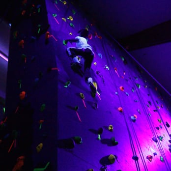 Dedham Health & Athletic Complex - Black Light Rock Climbing! - Swimming Pools Near Me - Dedham, Massachusetts