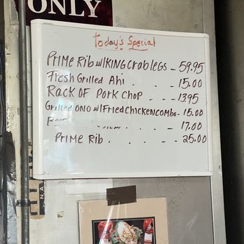 Ray's Café - Specials of the day! - American Near Me - Honolulu, Hawaii Ray's Café - Specials of the day! - American Near Me - Honolulu, Hawaii
