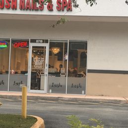 Exterior outside entrance of Lush Nails & Spa - Cooper City, Florida Exterior outside entrance of Lush Nails & Spa - Cooper City, Florida