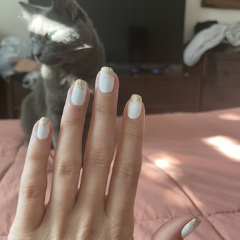 Melody Nails - Gel mani + ombré glitter - Nail Salons Near Me - La Canada Flintridge, California Melody Nails - Gel mani + ombré glitter - Nail Salons Near Me - La Canada Flintridge, California