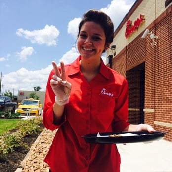 Chick-fil-A - America meet Julie, the free cookie girl. - Fast Food Near Me - Houston, Texas