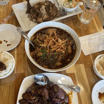Yue Bai Wei - The late lunch at Yue Bai Wei we ordered tofu fish, eggplants, marinated chicken. - Chinese Near Me - Pittsburgh, Pennsylvania Yue Bai Wei - The late lunch at Yue Bai Wei we ordered tofu fish, eggplants, marinated chicken. - Chinese Near Me - Pittsburgh, Pennsylvania