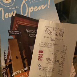 Overpriced receipt from There