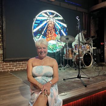 The Lighthouse Cafe - Setting up the drums. - Music Venues Near Me - Hermosa Beach, California