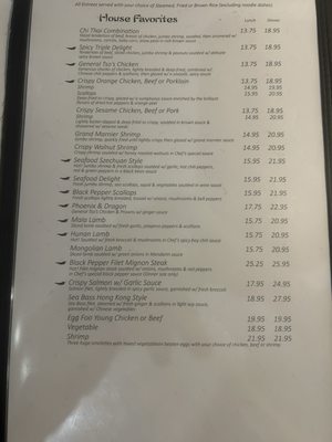 Menu photo 1 Chi Thai Columbus, OH