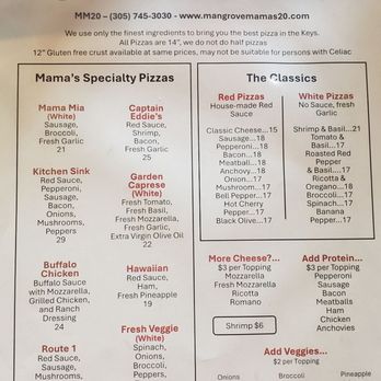 Mangrove Mama's Restaurant - Menu Aug 2025 - Seafood Near Me - Sugarloaf Key, Florida Mangrove Mama's Restaurant - Menu Aug 2025 - Seafood Near Me - Sugarloaf Key, Florida