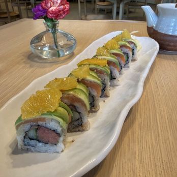 Katsuya Ko - Salmon citrus roll - Japanese Near Me - San Diego, California Katsuya Ko - Salmon citrus roll - Japanese Near Me - San Diego, California