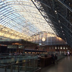 Searcys Champagne Bar - Great view of St Pancras