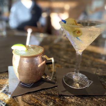 Reunion Kitchen + Drink - Moscow Mule & Dirty Martini - New American Near Me - Corona, California