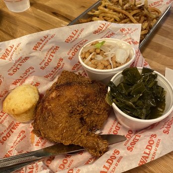 Waldo's Chicken & Beer - 1/4 Dark Chicken Plate - Chicken Shop Near Me - Mountain Brook, Alabama Waldo's Chicken & Beer - 1/4 Dark Chicken Plate - Chicken Shop Near Me - Mountain Brook, Alabama