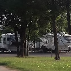 Elk Horn RV Park - ElkHornRVLodge.com - 30 pull thru sites accommodating both 50 and 30 amp recreational vehicles