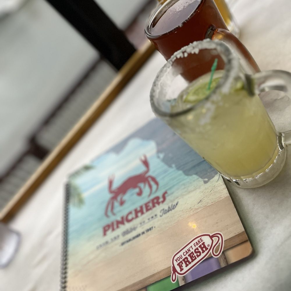 Pinchers - Happy Hour Bevvies!!! Cheers! - Seafood Near Me - Naples, Florida Pinchers - Happy Hour Bevvies!!! Cheers! - Seafood Near Me - Naples, Florida
