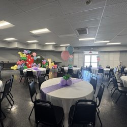 Emory Reception & Banquet Hall - Tables and chairs