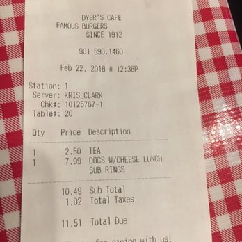 Dyer's Cafe - Very affordable - American Near Me - Collierville, Tennessee