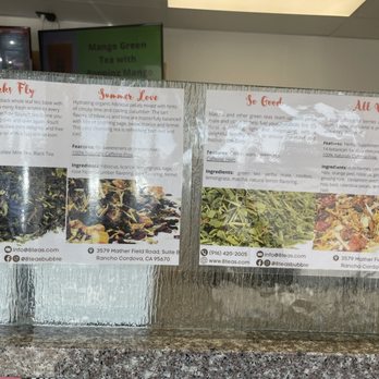 8Teas Bubble - Loose tea menu - Coffee & Tea Near Me - Rancho Cordova, California 8Teas Bubble - Loose tea menu - Coffee & Tea Near Me - Rancho Cordova, California