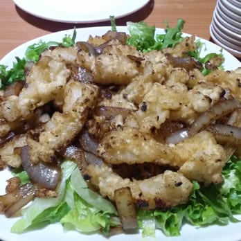 Pho Rainbow - Crispy squid. Slightly overcooked but still tasty. - Vietnamese Near Me - Staten Island, New York Pho Rainbow - Crispy squid. Slightly overcooked but still tasty. - Vietnamese Near Me - Staten Island, New York