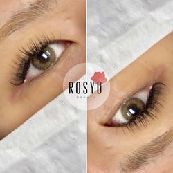 Rosyu Beauty - Brown Hybrid Lash Extensions