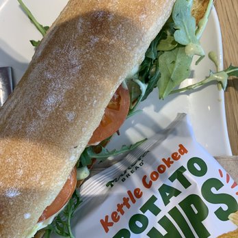 Panera Bread - Green Goddess Caprese Melt - Toasted Baguette - Sandwiches Near Me - North Haven, Connecticut
