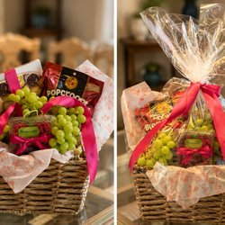 Fresh fruit, gourmet treats & charcuterie favorites--a thoughtful gift for get well, sympathy, birthdays or just because.