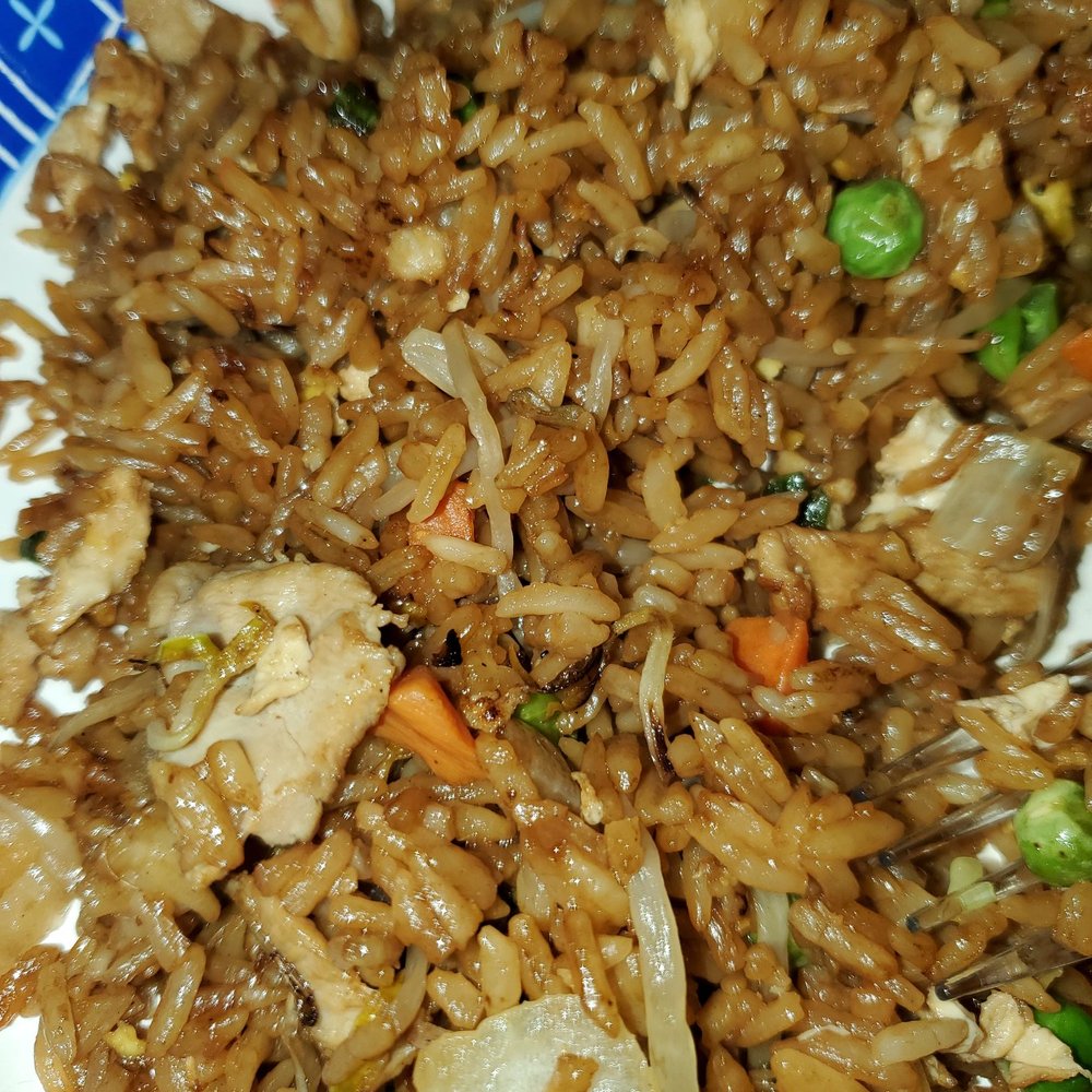 Chicken fried rice Chicken fried rice