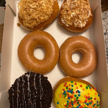 Krispy Kreme Doughnuts - Some of their classic donuts. Original, cheesecake, Oreo, cake batter ! - Donuts Near Me - Mississauga, Ontario