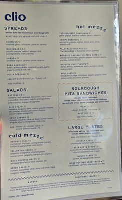 Menu photo 3 Clio Omaha, NE Menu photo 3 Clio Omaha, NE