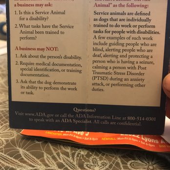 Smile Dental Group - East Lancaster - Taken from the ADA  which I carry with me just in case businesses are not educated like this one is not. - General Dentistry Near Me - Lancaster, California