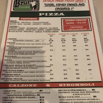 Bruno's Pizzeria - Pizza Near Me - Cocoa Beach, Florida